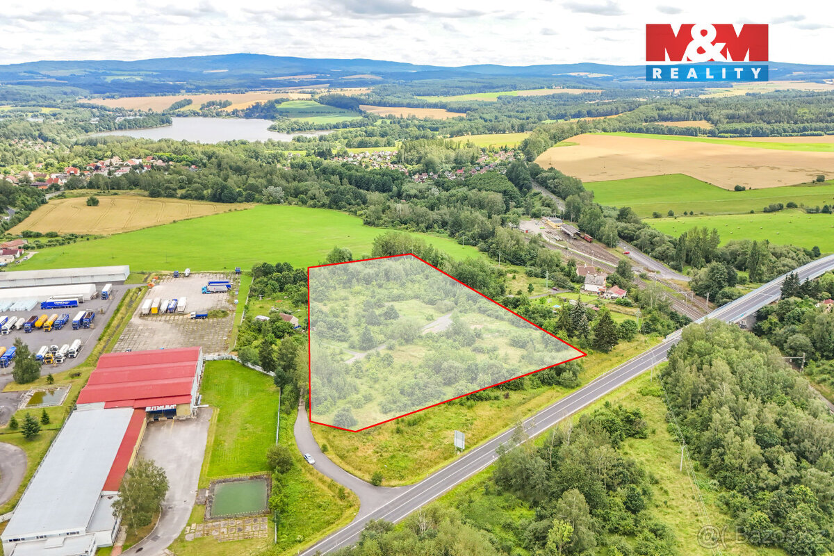 Prodej komerčního pozemku, 21 667 m² Cheb - 5