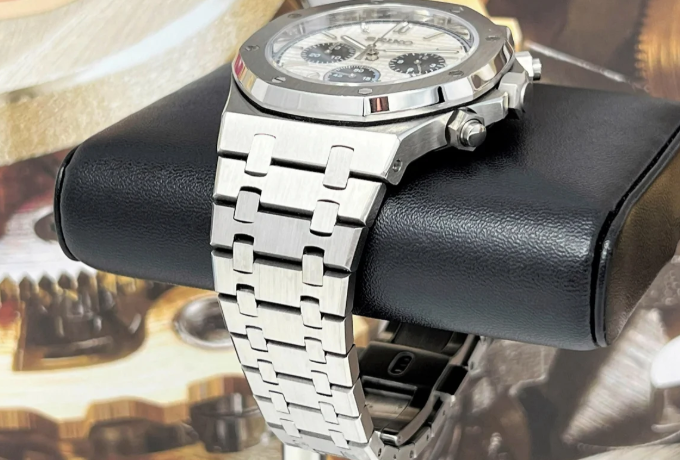 Seiko Mod Royal Oak chronograf - 5