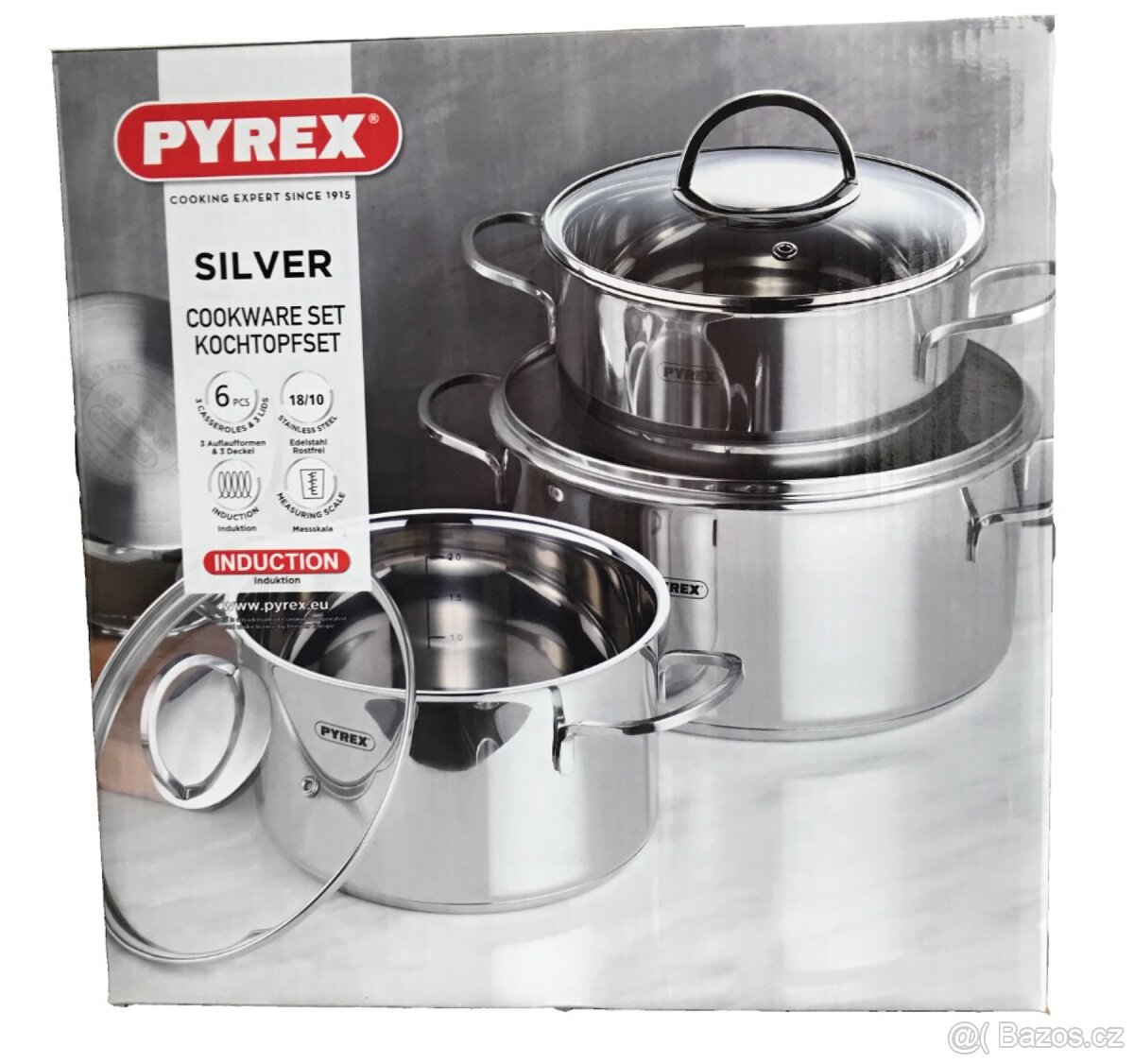 Sada hrnců Pyrex 6 dílná - 5