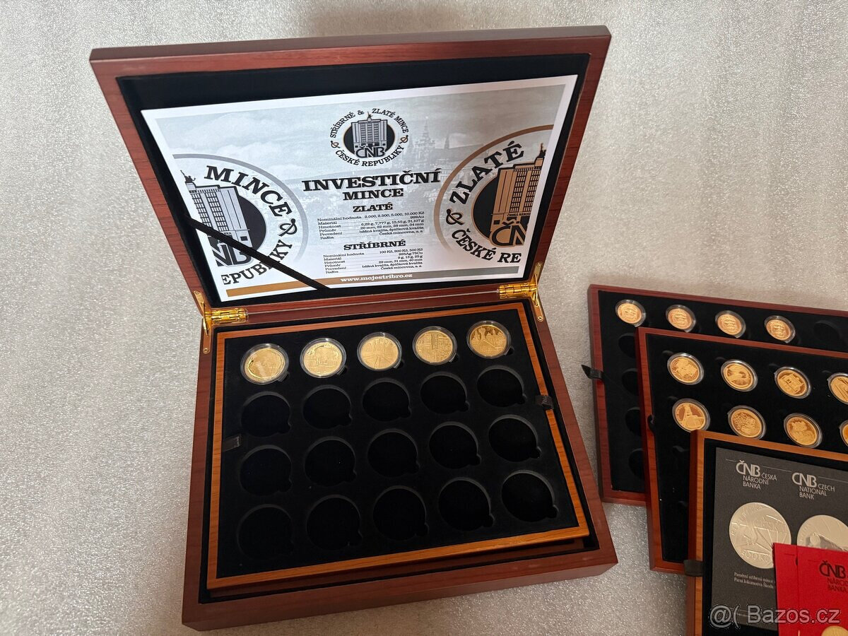 Společná etue pro zlaté a stříbrné mince vydané ČNB - 5