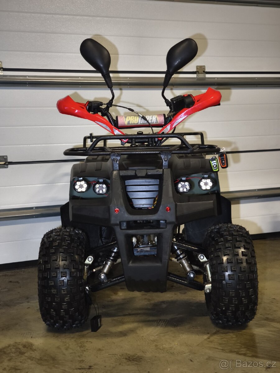 Dětská benzínová čtyřkolka 110ccm od 106cm - 5