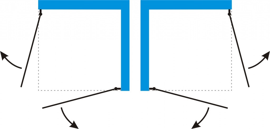 Sprchový kout bez vaničky - 5