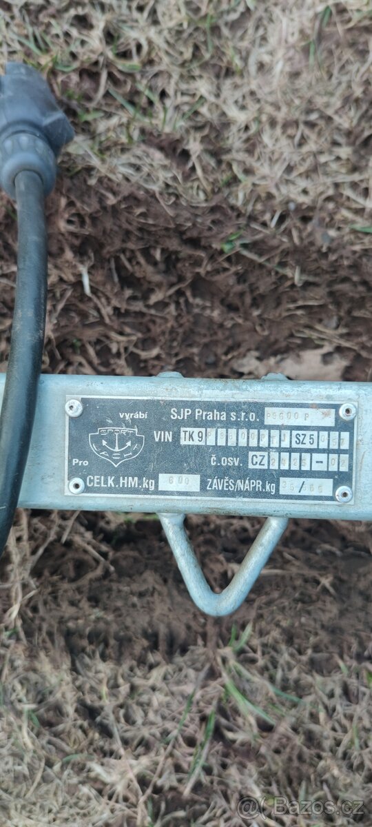 Přívěsný vozík,kára za auto - 5