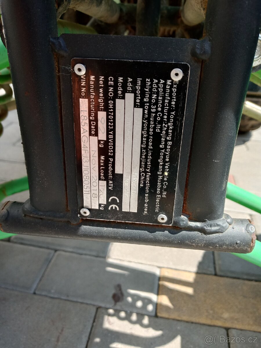 Prodám čtyřkolku 125cc