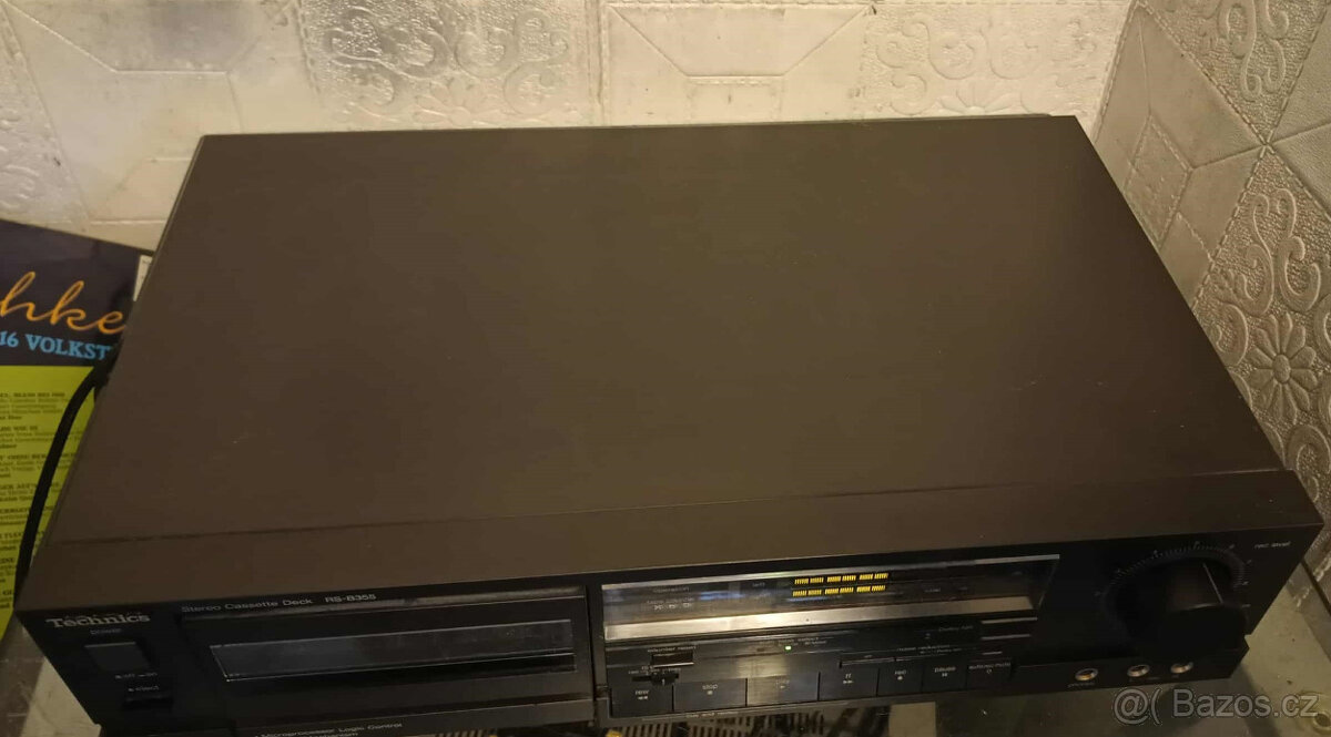 Prodám pěkný tape deck-TECHNICS RS-B355,funkční - 5