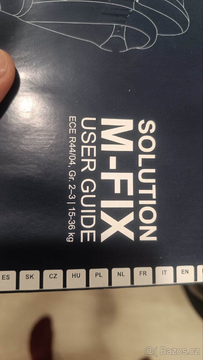 Autosedačka Cybex Solution M-Fix 15-36 kg - 5