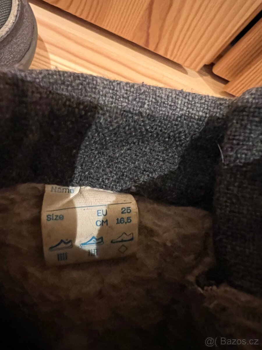 Dětské zimní barefoot boty Affenzahn vel 25 - 5