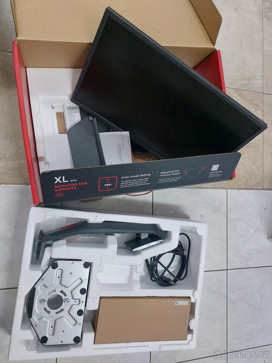 Herní monitor BenQ 24.5" a grafický tablet XP-Pen, DOKLADY - 5