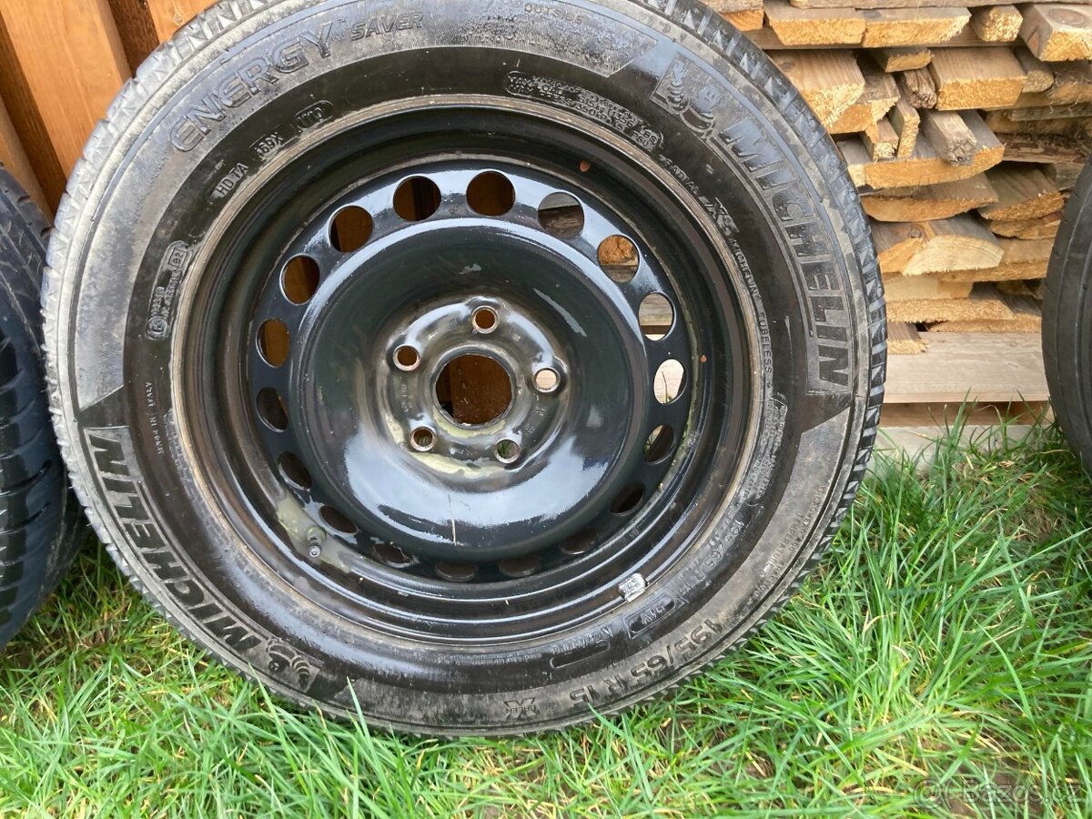 Michelin Energy Saver 195/65 R15 + disk 5x112 - 5