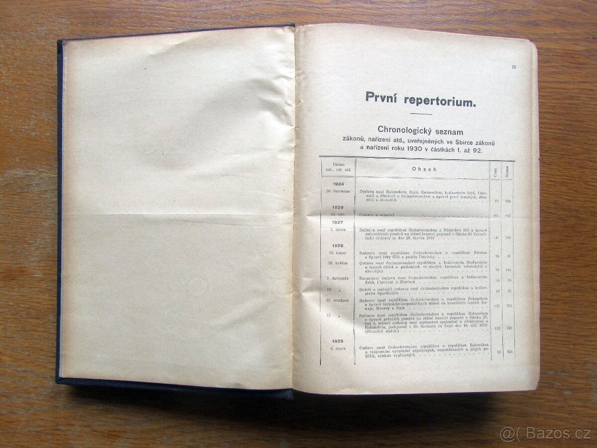 Sbírka zákonů a nařízení 1930 se státním znakem - 5