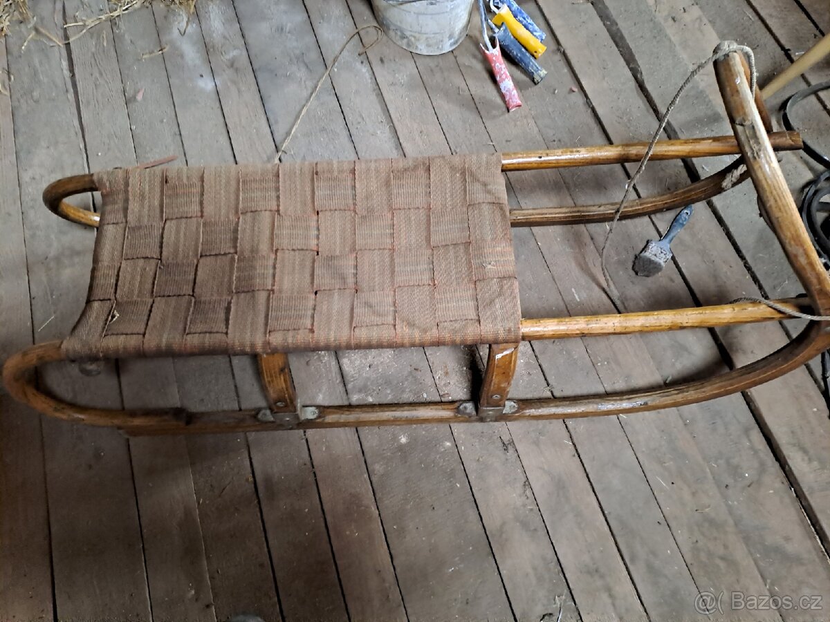 Starožitné sáně (2ks) - 5