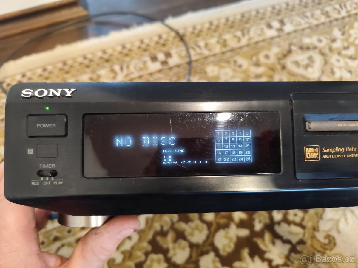 Sony minidisc Deck MDS JE500 - 5