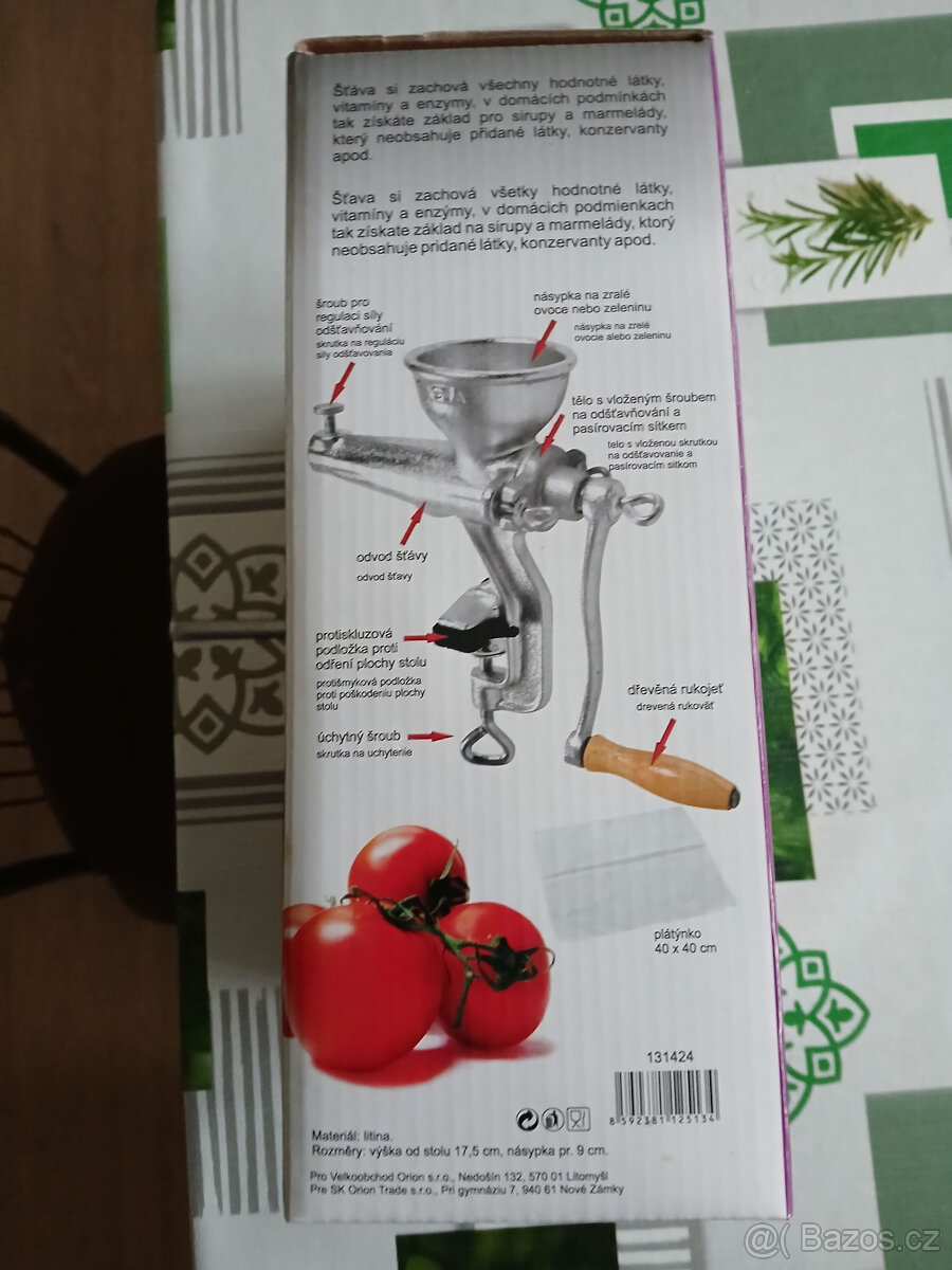 Odšťavňovaci mlýnek - 5