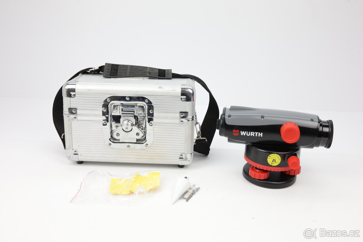 Würth BN 24 (071464621) + 10m nivelační pravítko, stativ - 5