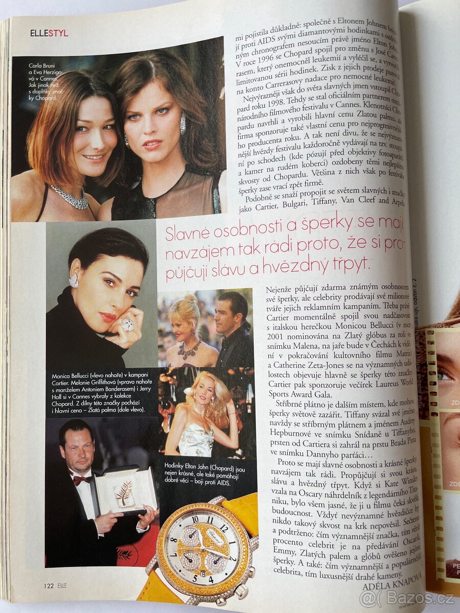 Časopis Elle prosinec 2002 - 5