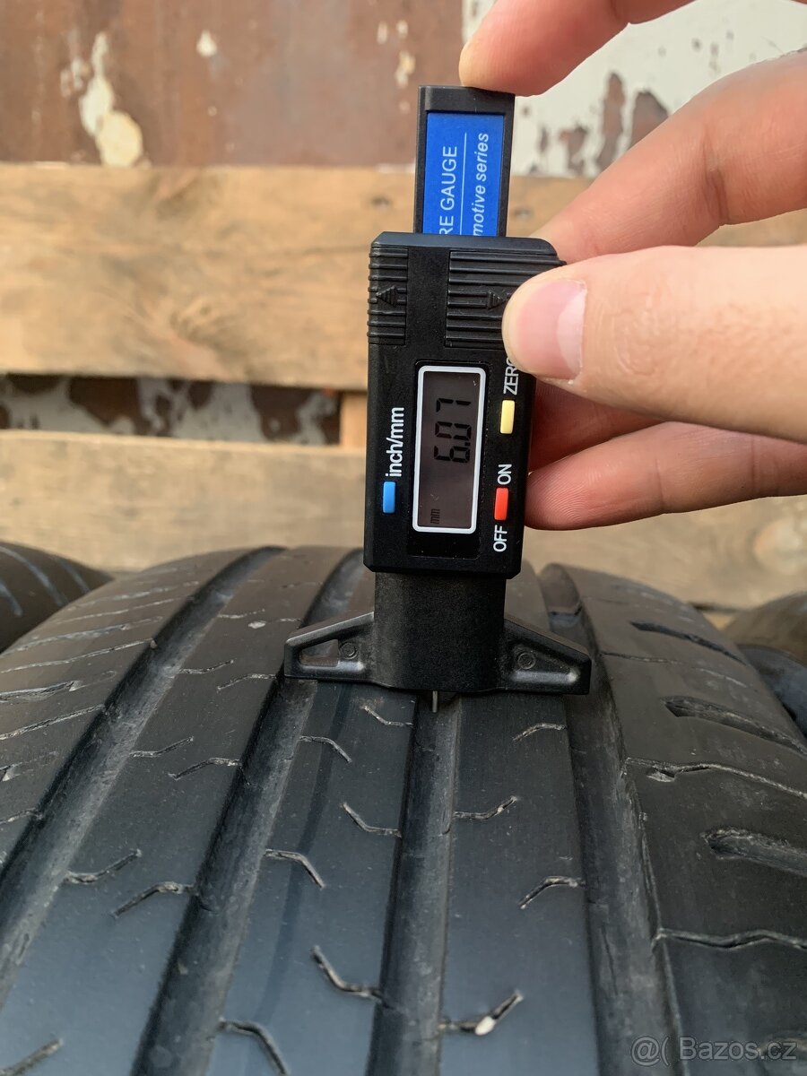 4ks 205/55/16 Continental/2017/91V/letní pneu 6.7m - 5