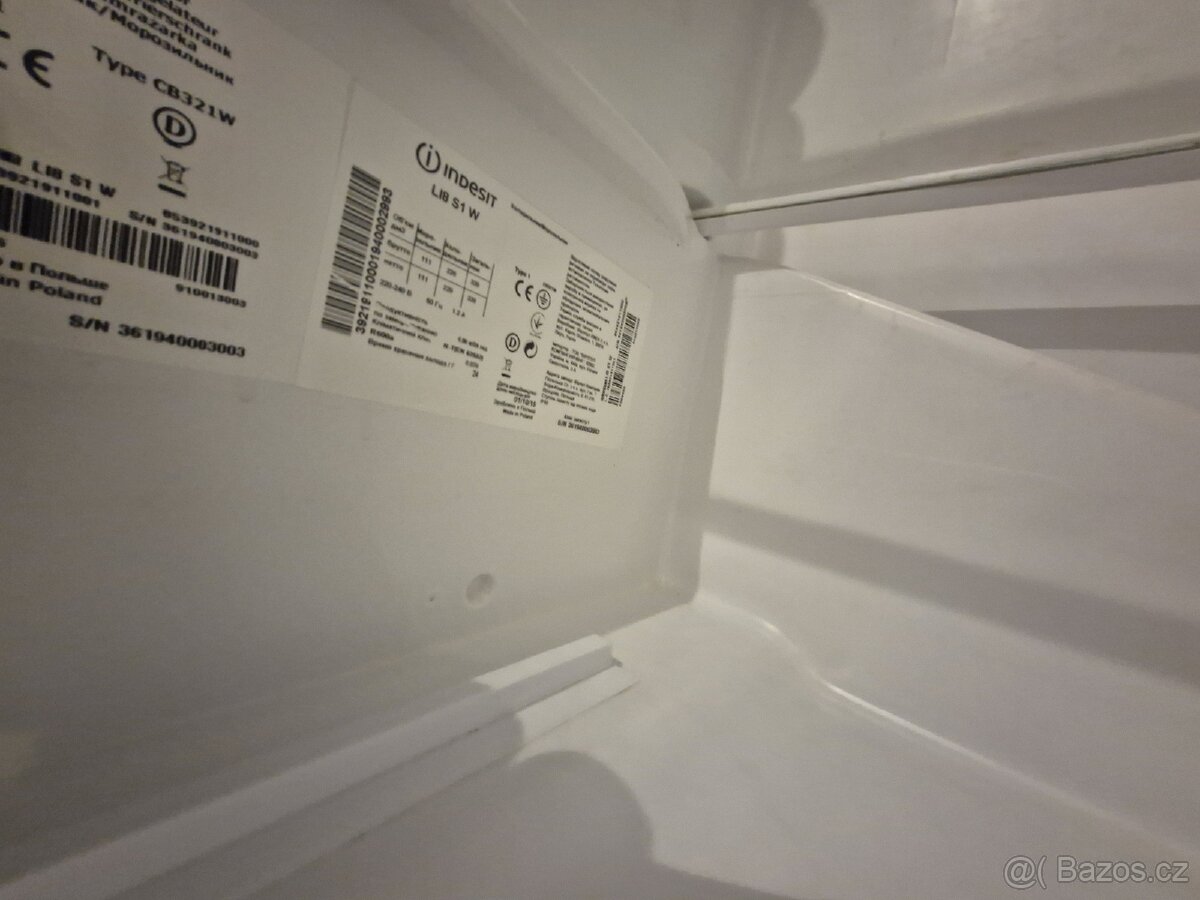 Prodám lednici s mrazákem INDESIT - 5