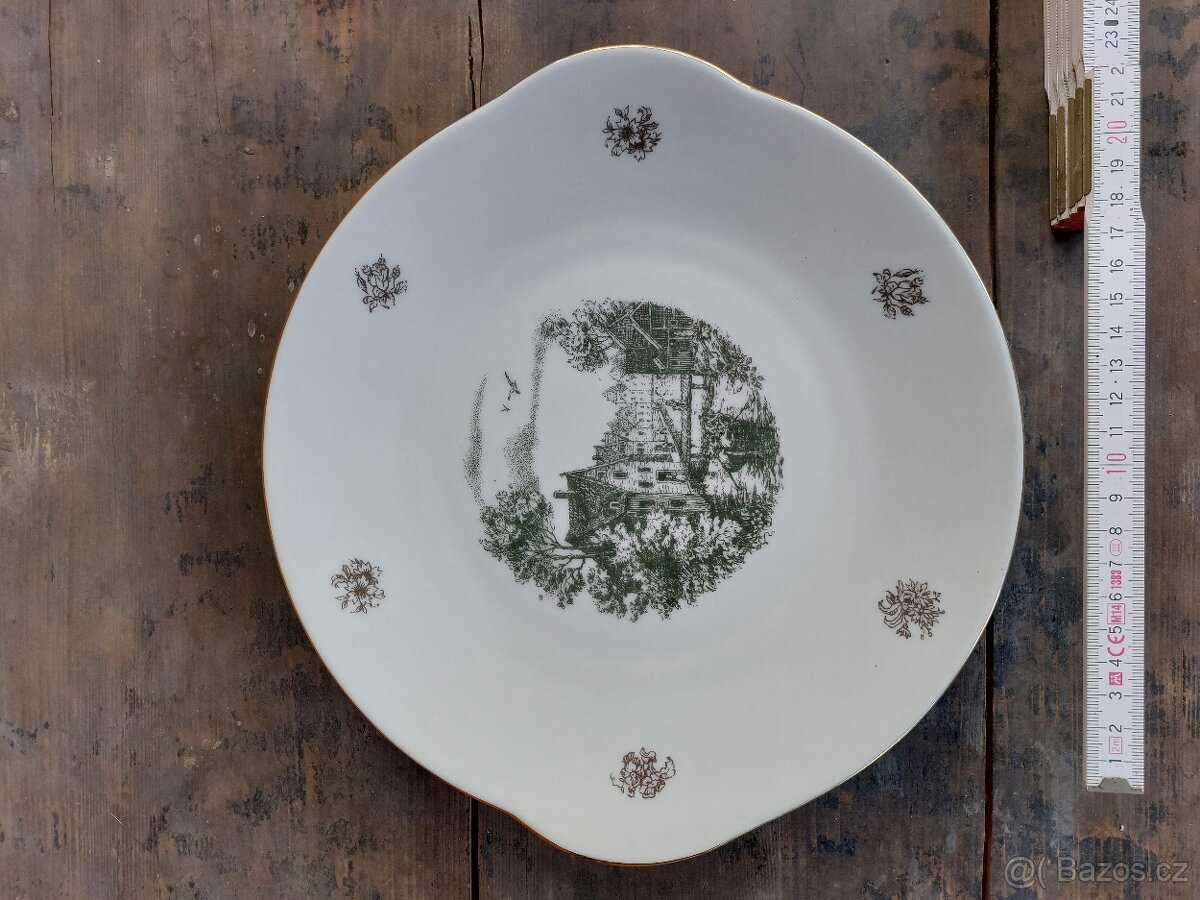 Malovane talire - ruzne druhy - 6 kusu - 5