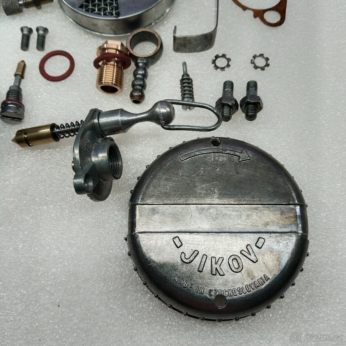 JAWA 550 PAŘEZ PINCEK LEVOSTRANNÝ JIKOV KARBURÁTOR ORIGINÁL - 5