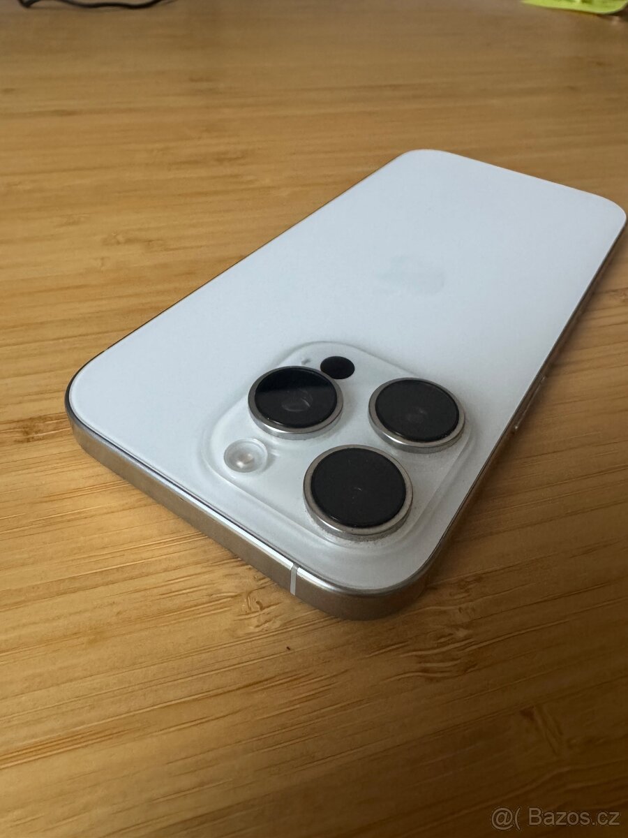 Prodám iPhone 16 Pro 128 GB, bílý titan - 5