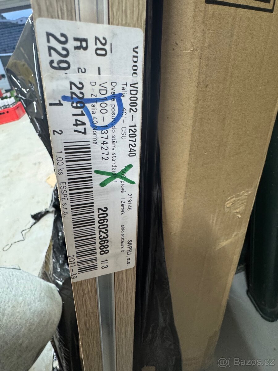 Dveře posun do stěny - 5