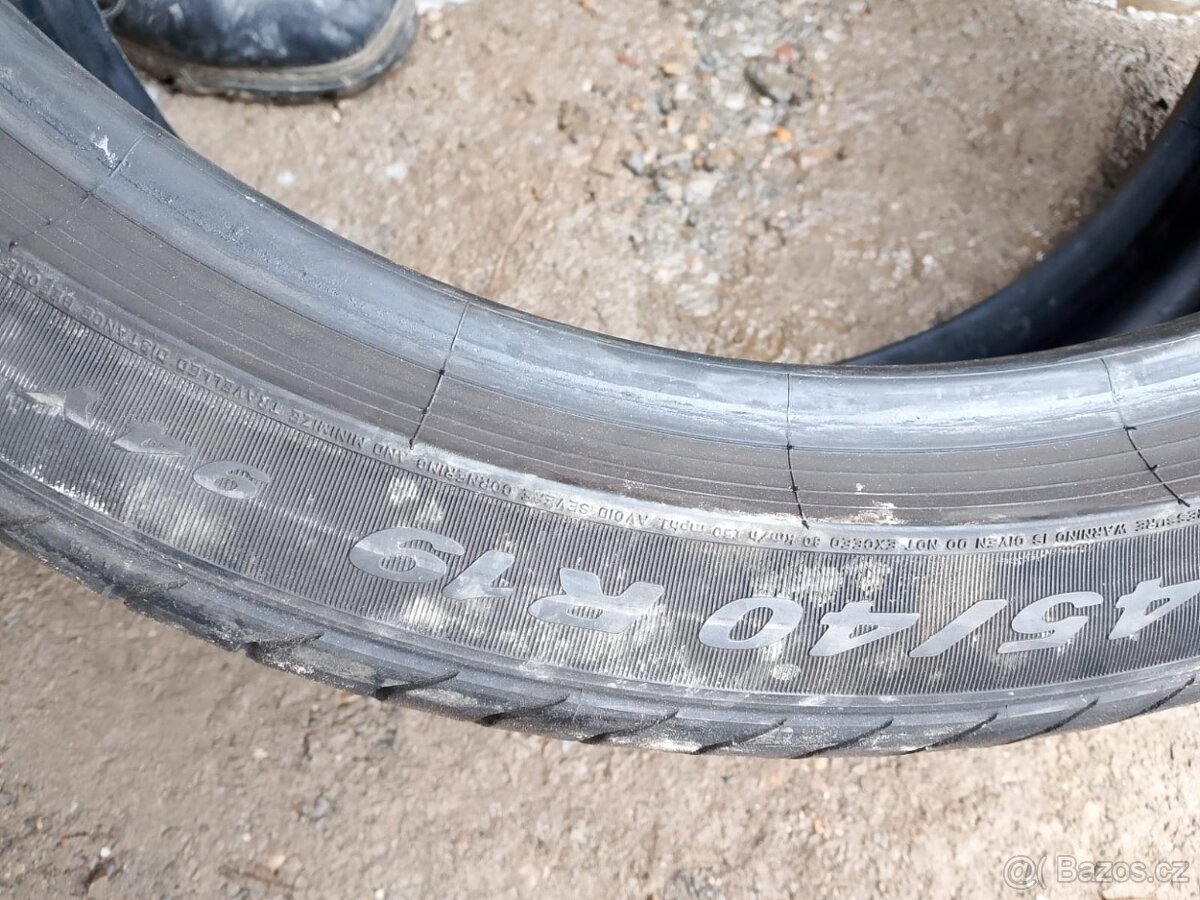 245/40/19 94y Pirelli - letní pneu 2ks RunFlat - 5