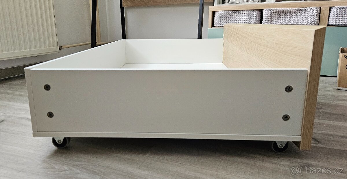 2x IKEA MALM šuplíky - úložný prostor pod postel - 5