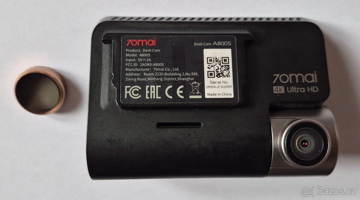 Autokamera 70mai A800S + CPL filtr - 5