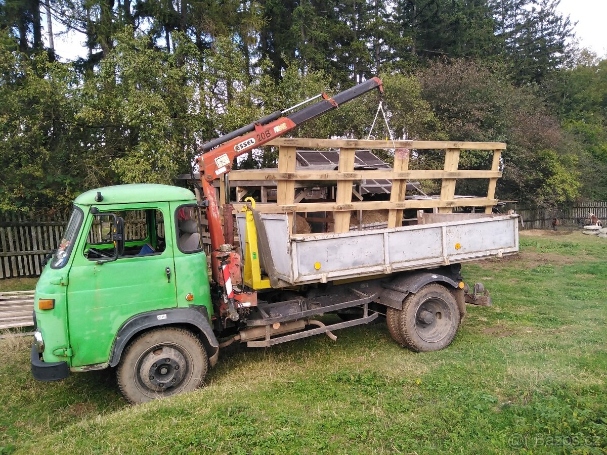 Avia 31 nosič kontejneru - hydraulická ruka - 5