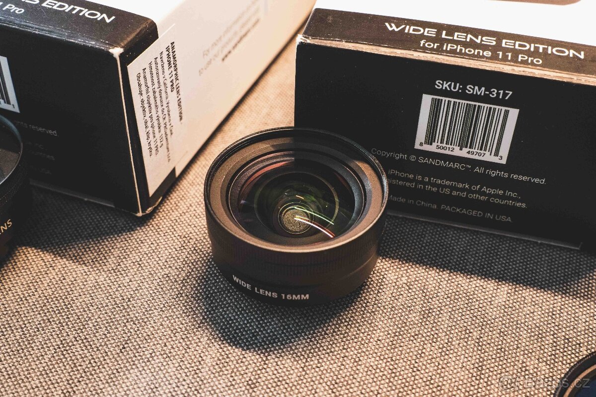 SANDMARC objektivy, filtry, kryty pro Iphone - 5