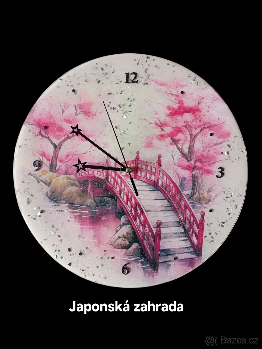 Hodiny z pryskyřice - 5