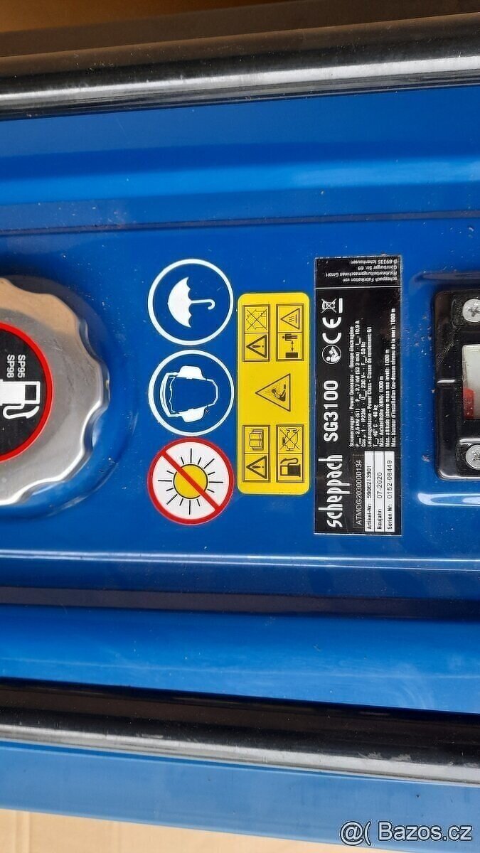 Elektrocentrála Scheppach SG 3100 - 5