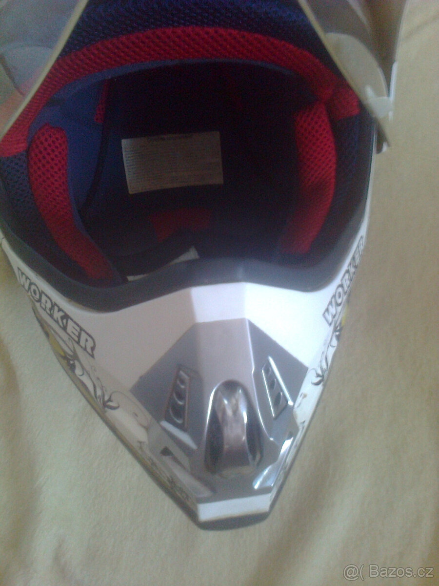 Enduro přilba s plexi 58-60cm, vel.M - 5