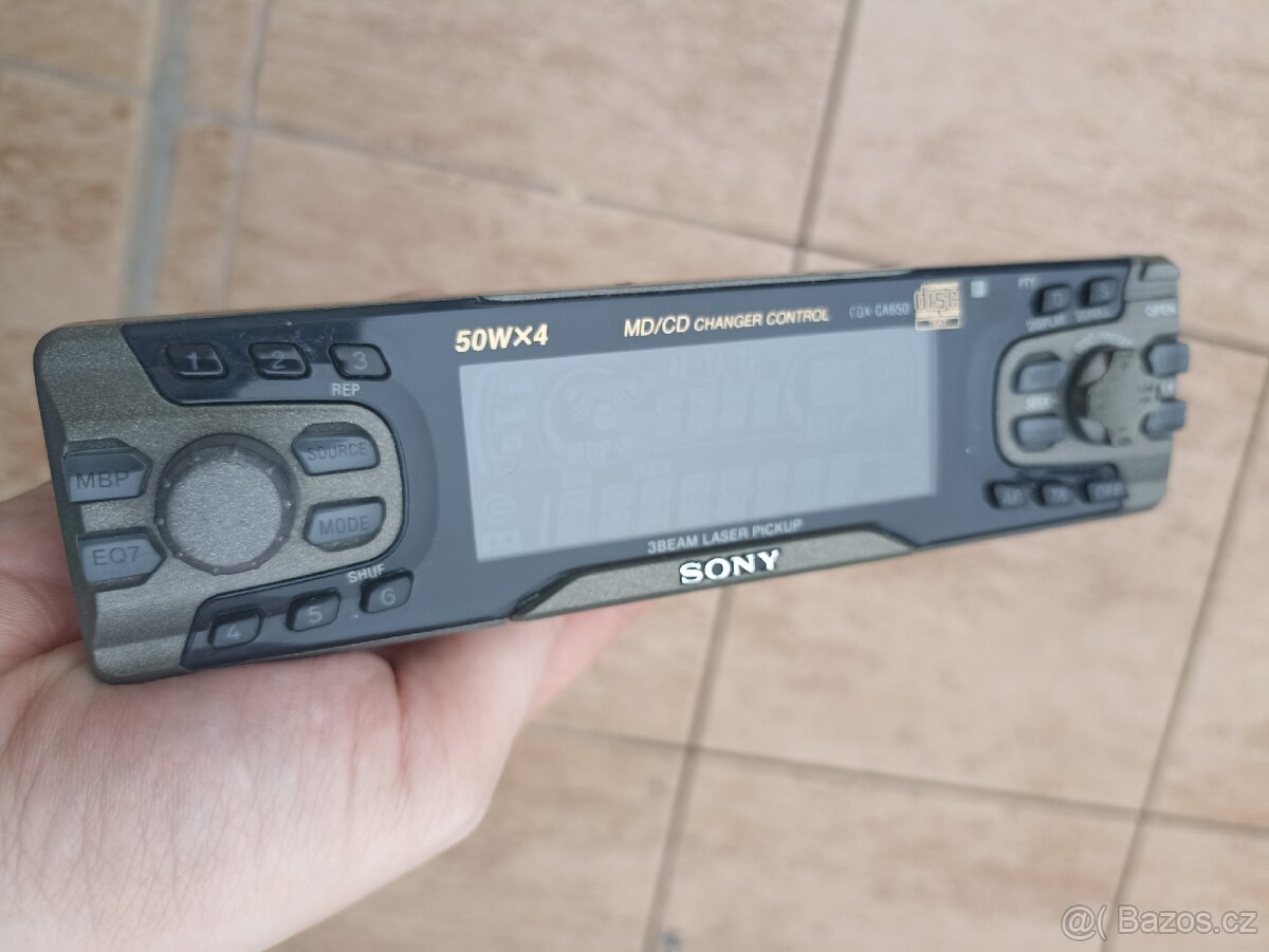 autorádio přední panel Sony CDX-CA650 - 5
