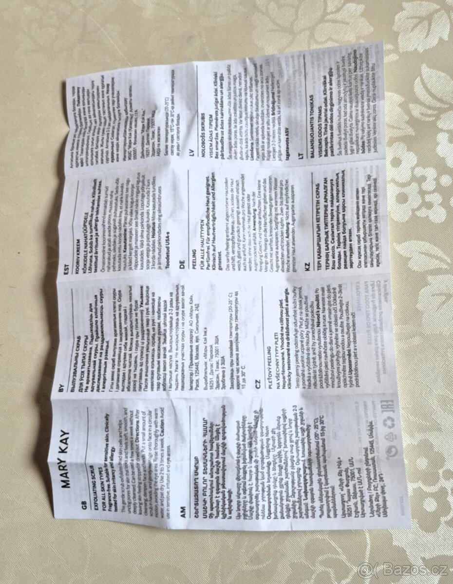 Pleťový peeling - 5