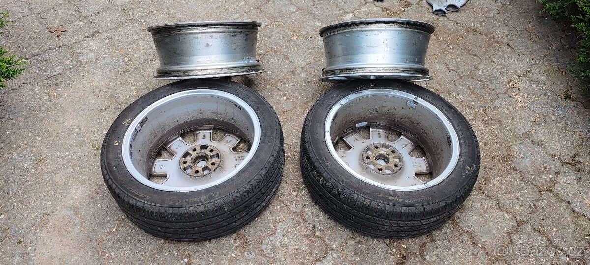 sada alu disků 4ks kol 5x112 R17 škoda Superb 1 bez pneu - 5