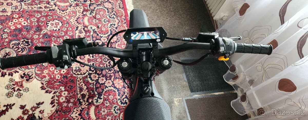 NOVÝ ELEKTRO MOTO BIKE THRONE SPRNT X3 72V 13,6K jako Talar - 5