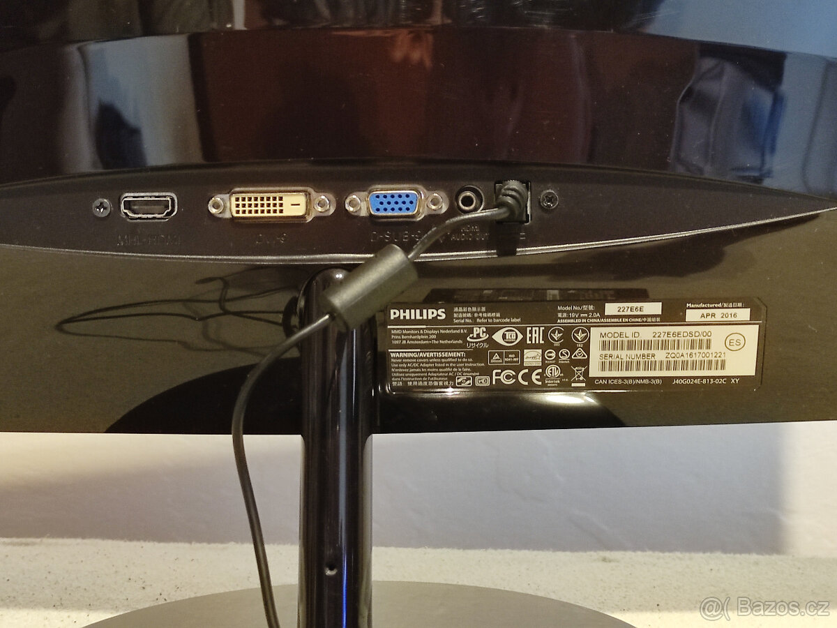 LCD Monitor 22´´PHILIPS 227E6EDSD/00. - 5