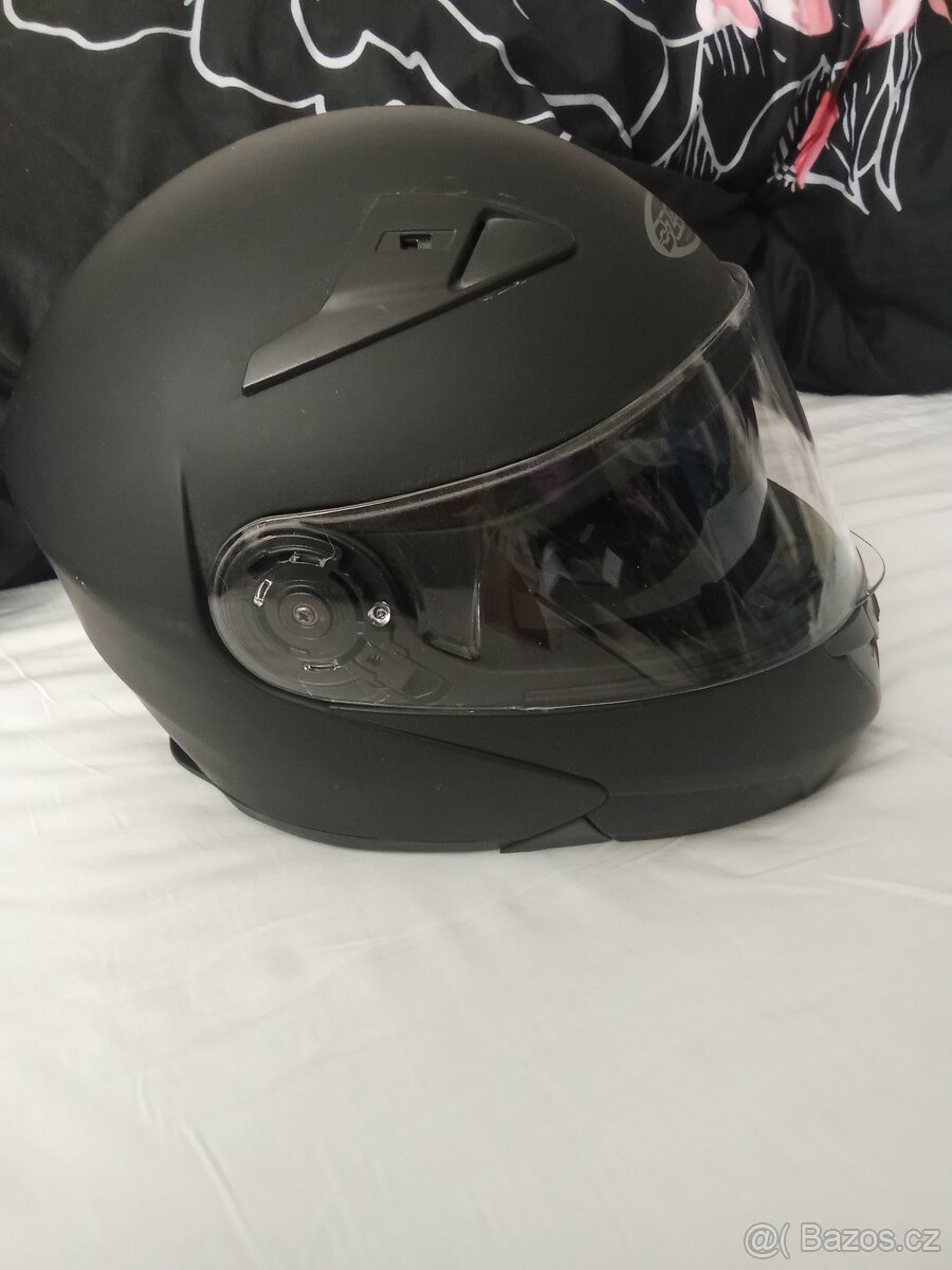 Vyklápěcí přilba Ozone černá matná M - 5