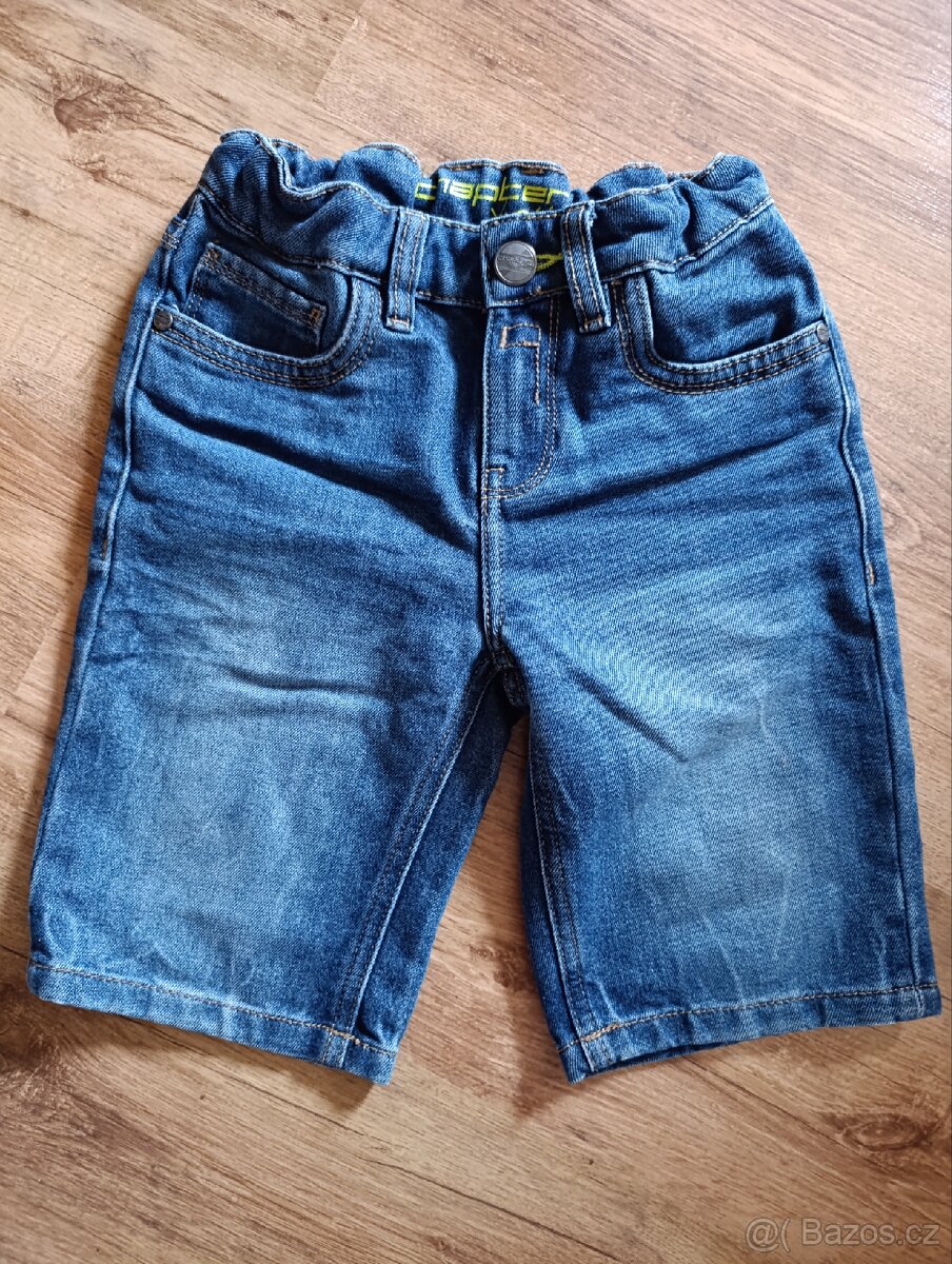 Kraťasy džínove a plátěné různé velikosti - 5