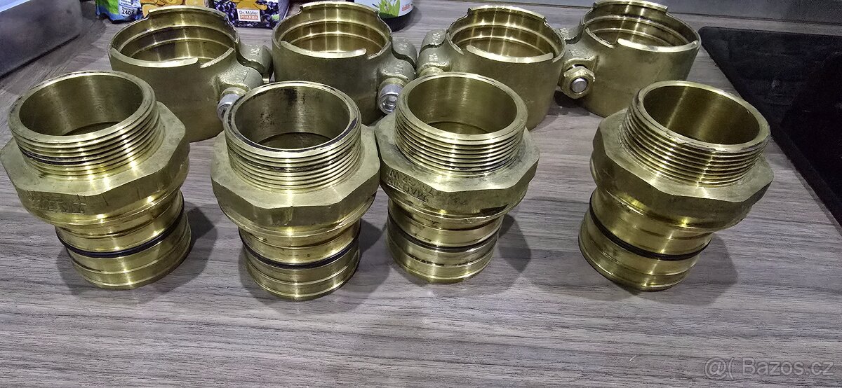 Mosazné spojky UPONOR WIPEX 75×6,8 mm–2" - 5