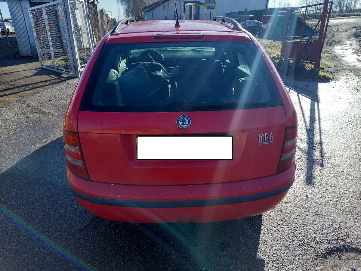 Škoda Fabia 1,4 MPi - 5
