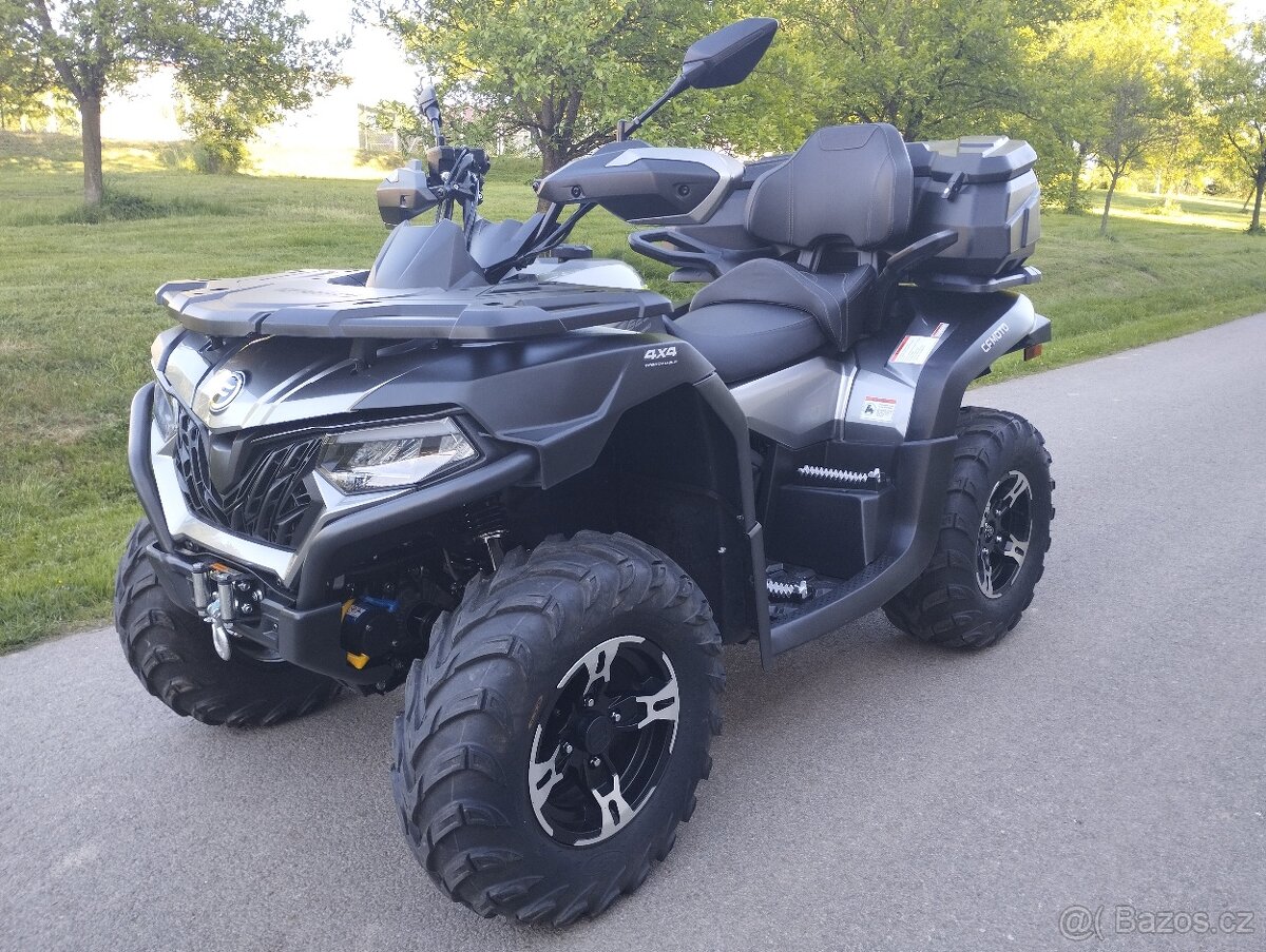 CFmoto Gladiator X625 A r.v 2022, EPS, 2700km, bílá SPZ