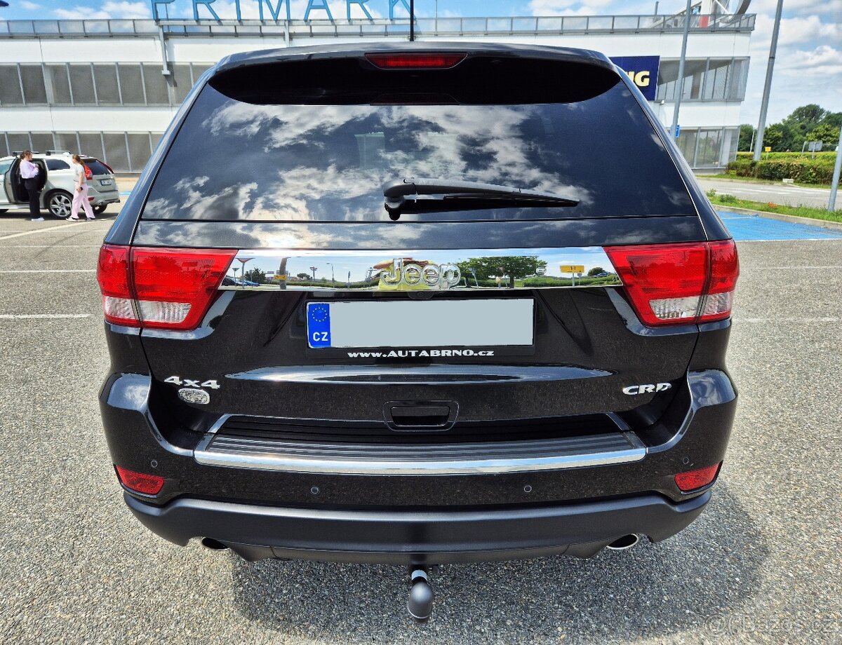 JEEP GRAND CHEROKEE 3.0CRD 177KW DVD FULL VÝBAVA TAŽNÉ ZAŘ