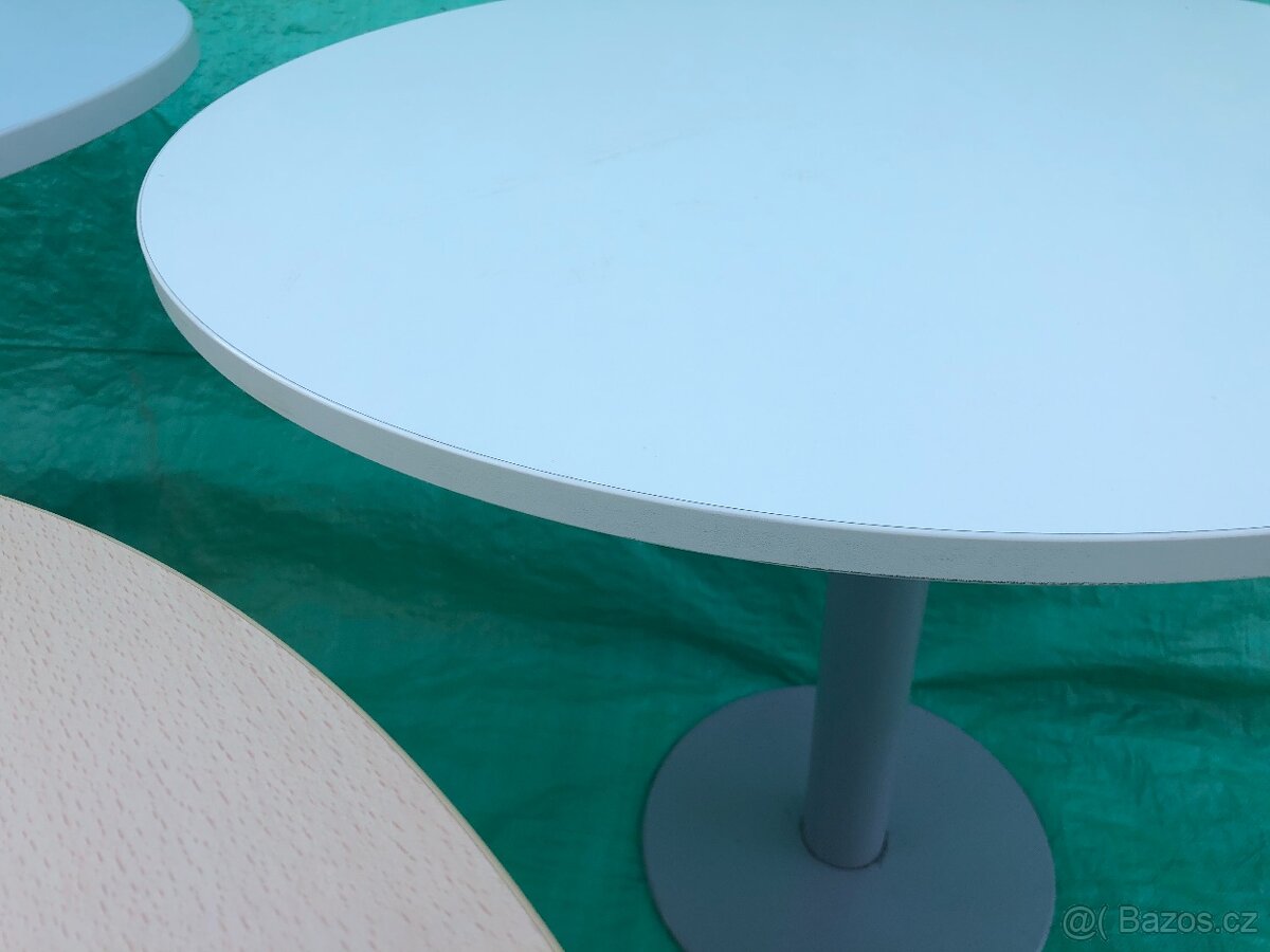 TECHO kancelářský stůl kulatý, kovová noha (20 ks) - 5