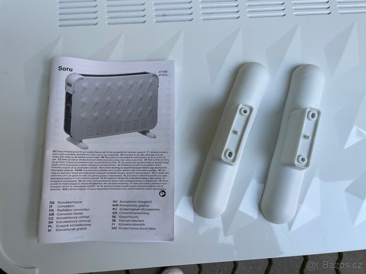 Konvektor Soru, bílý, 2000 W - 5