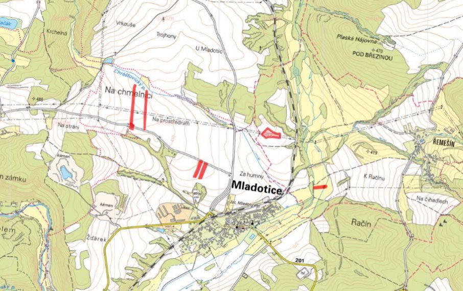 Zemědělská půda, prodej, Řemešín, Kralovice, Plzeň sever - 5