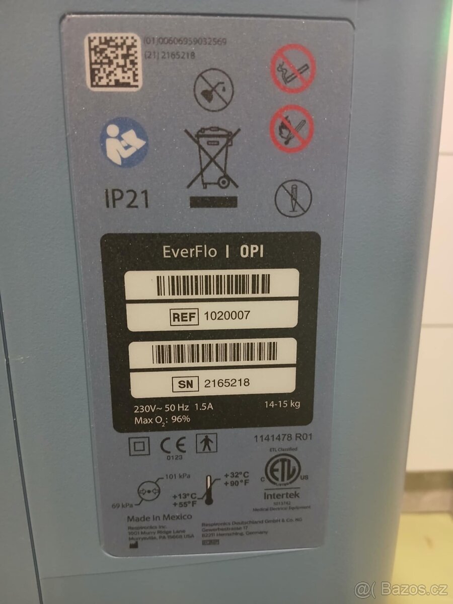 Kyslíkový koncentrátor Philips Respironics EverFlo - 5