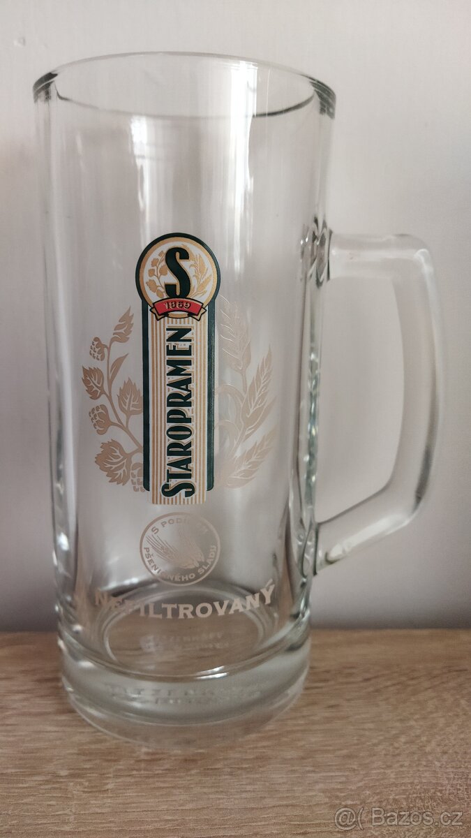Pivní sklenice Staropramen - 5