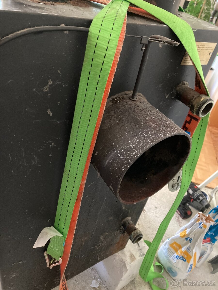 Krbová vložka "Divoch" s vodním výměníkem - 5